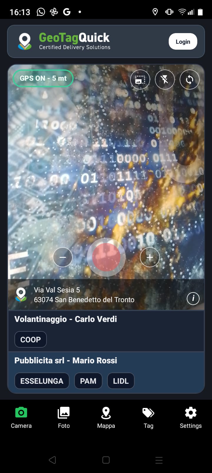 Camera GPS GeoTagQuick